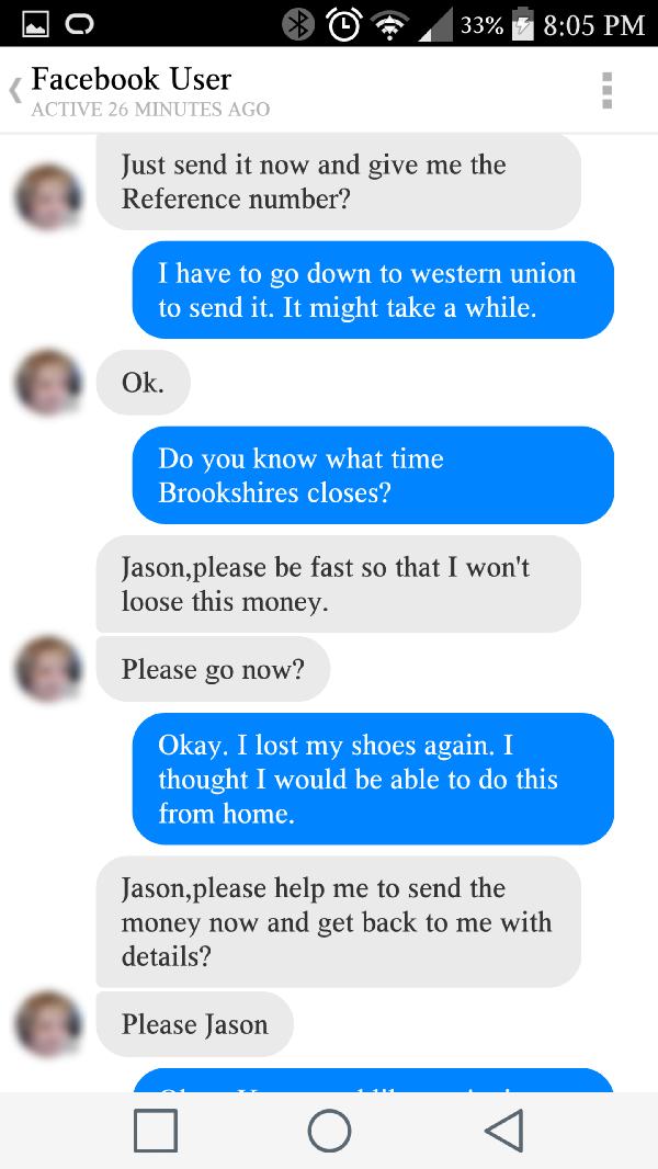 Guy Has A Little Bit Of Fun With A Nigerian Scammer (21 pics)