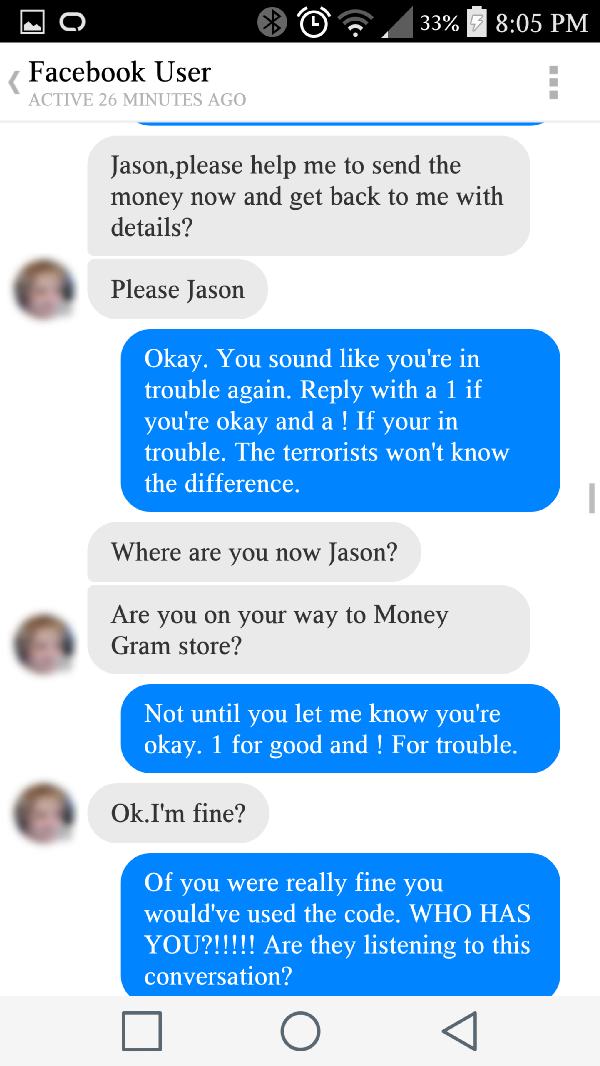Guy Has A Little Bit Of Fun With A Nigerian Scammer (21 pics)