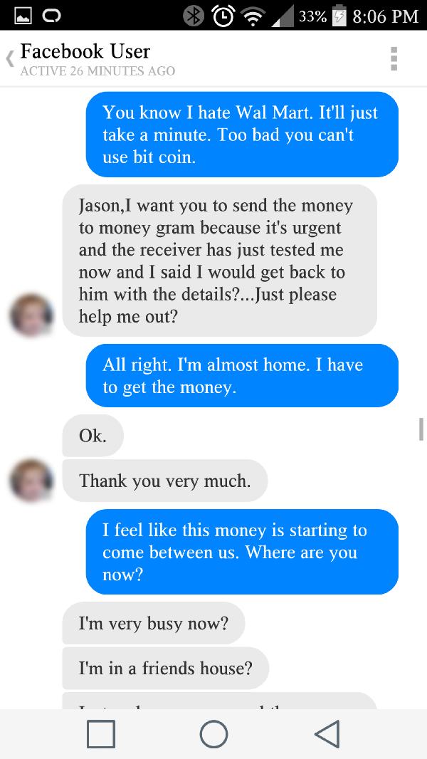 Guy Has A Little Bit Of Fun With A Nigerian Scammer (21 pics)