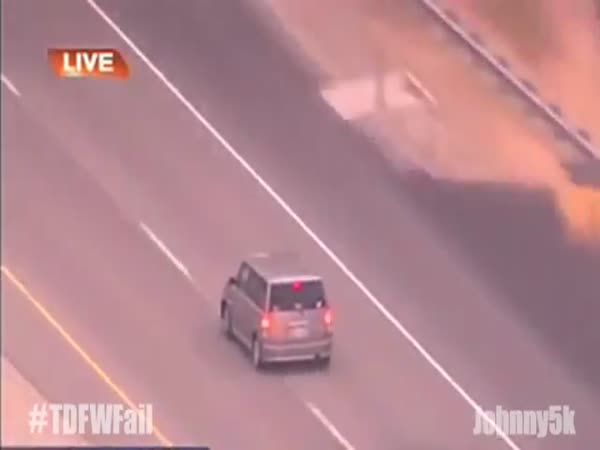 Crazy Woman Car Chase