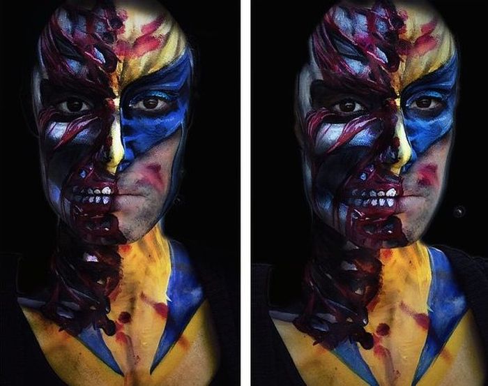 Amazing Face Painting  (27 pics)