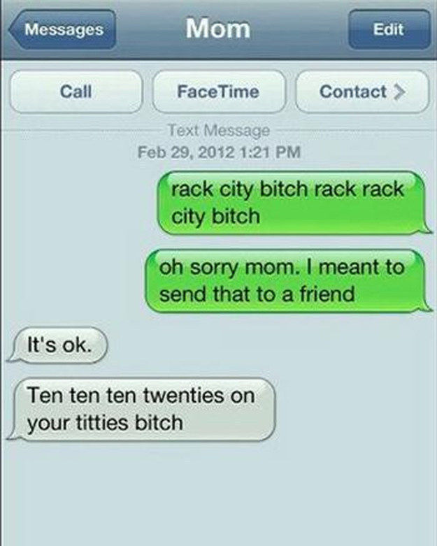 Funny Text Messages From Parents