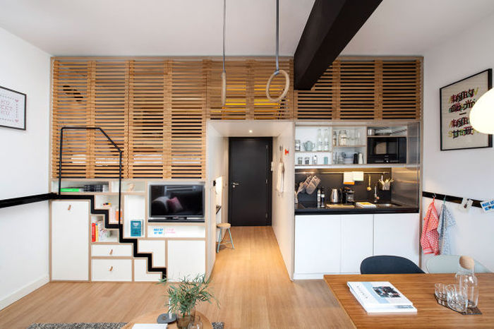 This Small Loft In Amsterdam Is The Perfect Living Space (14 pics)
