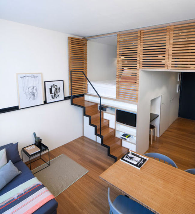 This Small Loft In Amsterdam Is The Perfect Living Space (14 pics)