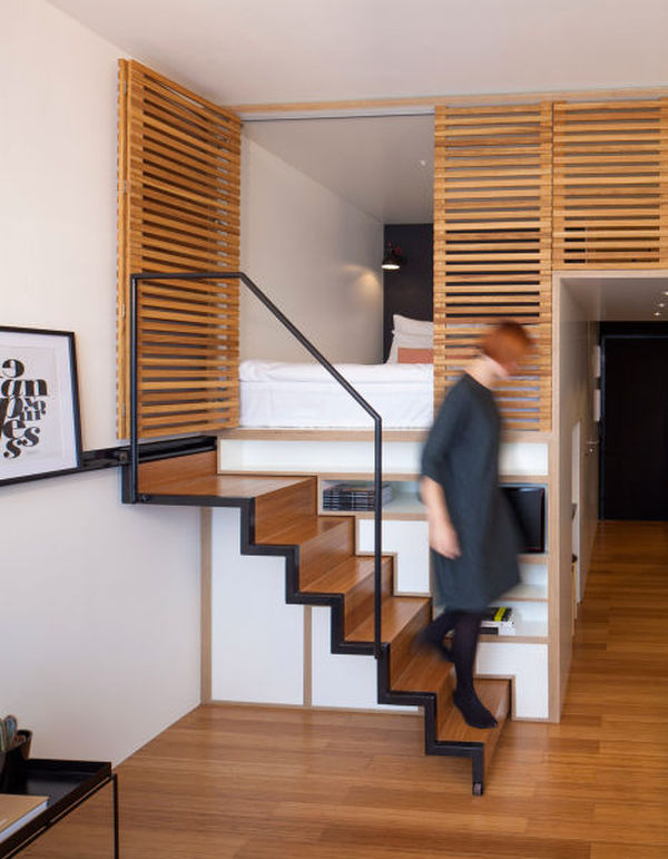 This Small Loft In Amsterdam Is The Perfect Living Space (14 pics)