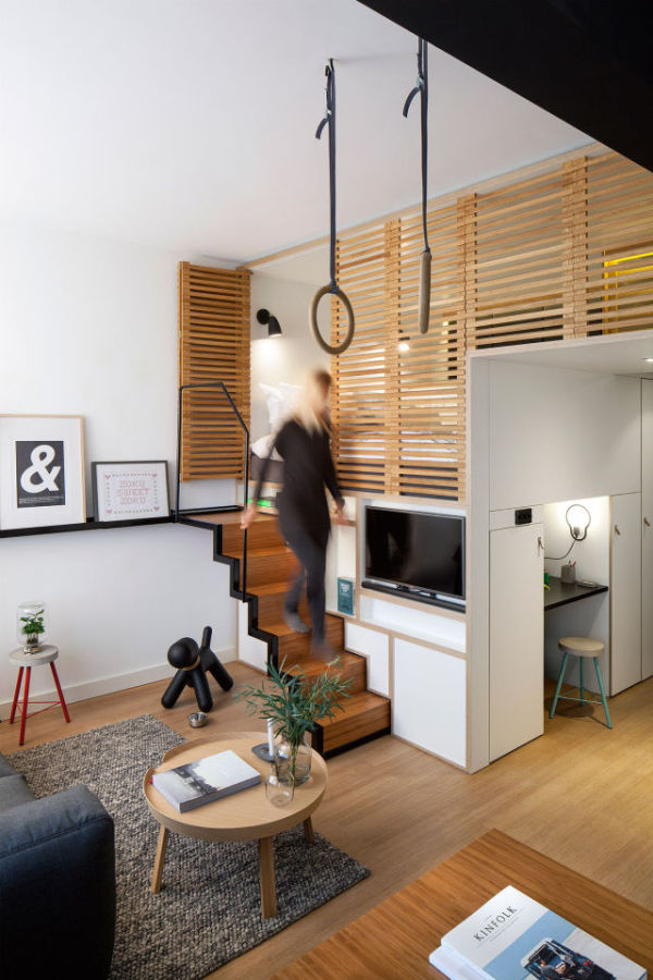 This Small Loft In Amsterdam Is The Perfect Living Space (14 pics)