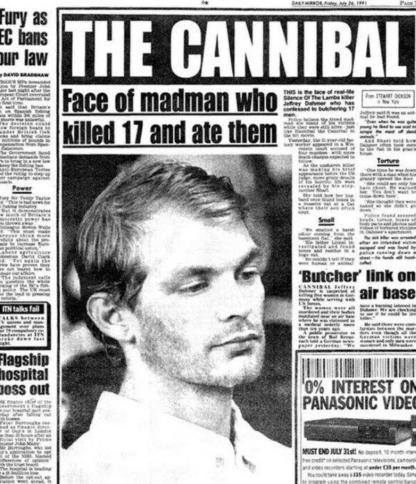 Serial Killer Headlines That Made The Front Page (7 pics)