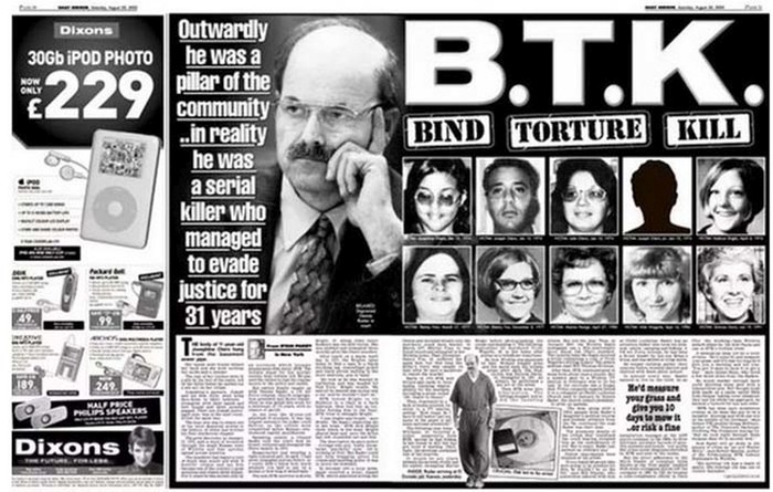 Serial Killer Headlines That Made The Front Page (7 pics)