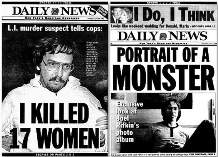 Serial Killer Headlines That Made The Front Page (7 pics)