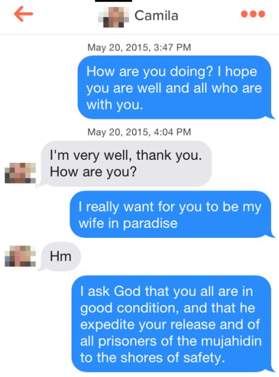 Man Uses Osama bin Laden's Love Letters To Troll On Tinder (11 pics)