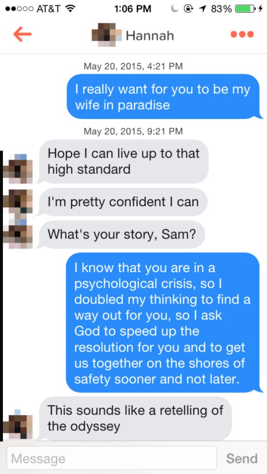 Man Uses Osama bin Laden's Love Letters To Troll On Tinder (11 pics)