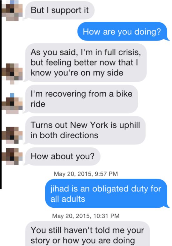 Man Uses Osama bin Laden's Love Letters To Troll On Tinder (11 pics)