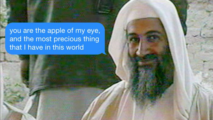 Man Uses Osama bin Laden's Love Letters To Troll On Tinder (11 pics)
