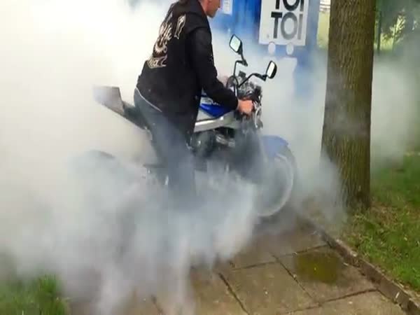 Motorcycle Burnout