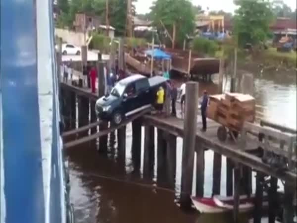 Loading Cars On The Ship