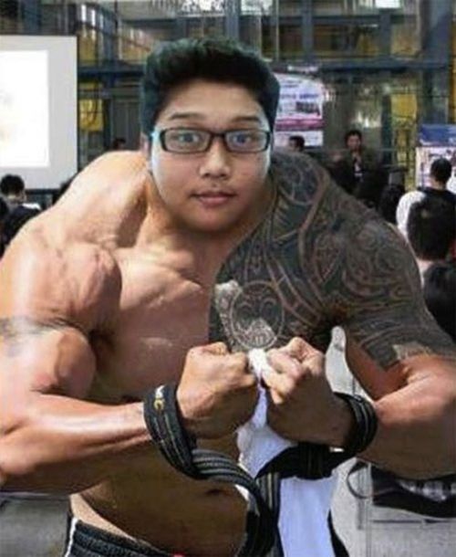 Photoshopped Muscle Fails That Aren't Fooling Anyone (14 pics)
