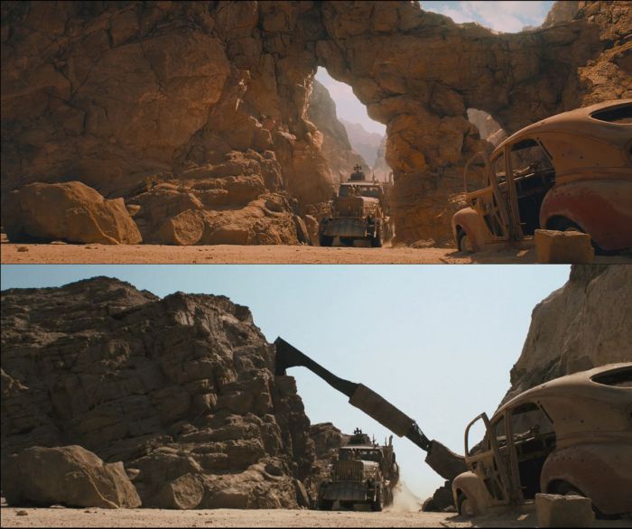 An Inside Look At The Visual Effects Of Mad Max: Fury Road (26 pics)