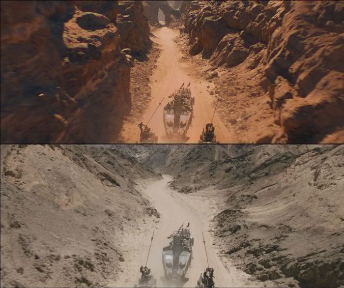 An Inside Look At The Visual Effects Of Mad Max: Fury Road (26 pics)