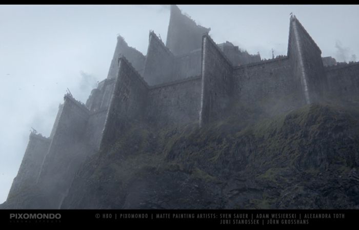 How Matte Paintings Bring Game Of Thrones To Life (10 pics)