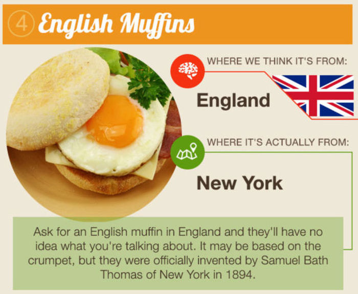 You Would Never Guess The Origin Of These American Foods (14 pics)