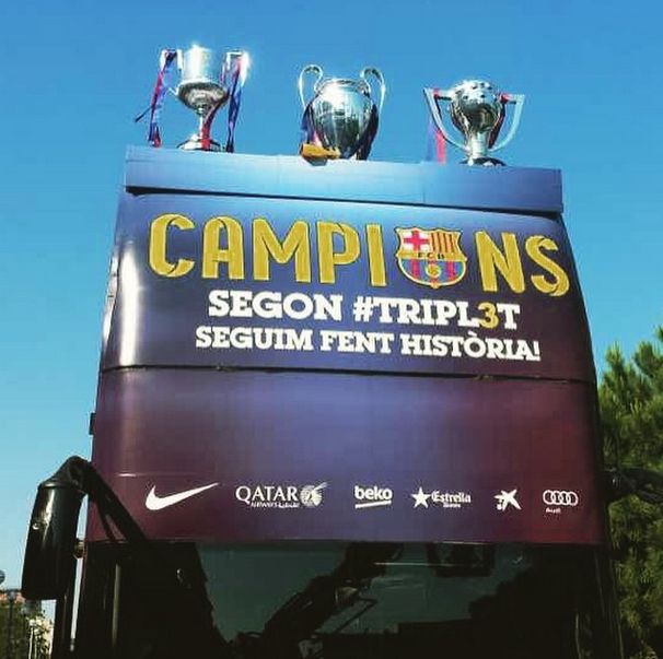 FC Barcelona Wins the Champions League (32 pics)