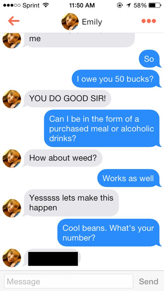 Guy Calls Tinder Girl Out For Being Fake Then Gets Her Number (6 pics)