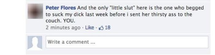 Girl Tries To Call Out Cheating Boyfriend On Facebook Then He Drops A Bomb (5 pics)