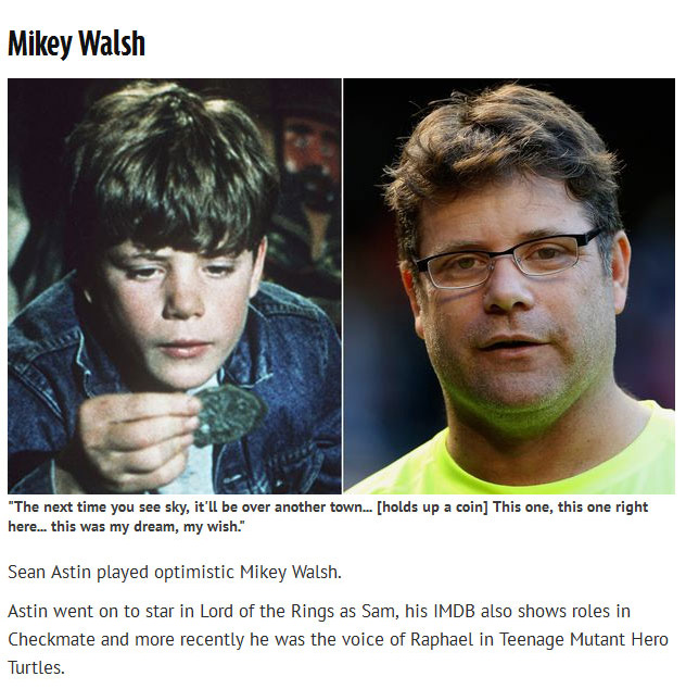 Find Out What The Cast Of The Goonies Is Up To Now (7 pics)