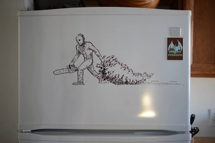 Charlie Layton Creates Masterpieces In The Kitchen On Freezer Friday (40 pics)