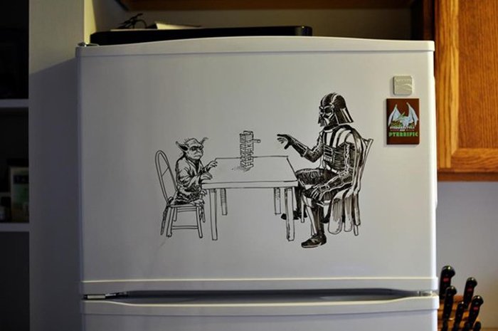 Charlie Layton Creates Masterpieces In The Kitchen On Freezer Friday (40 pics)