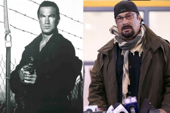 Iconic Action Movie Stars Back In The Day And Today (32 pics)