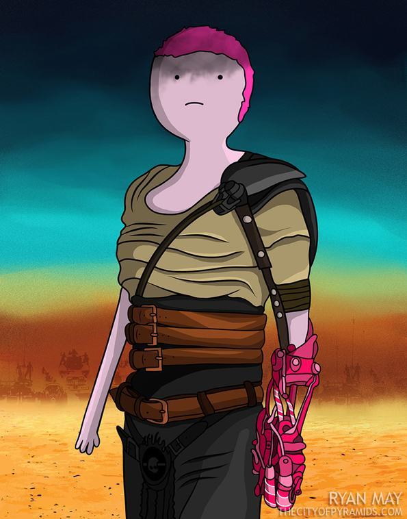 Mad Max And Adventure Time Come Together In This Awesome Mashup (6 pics)