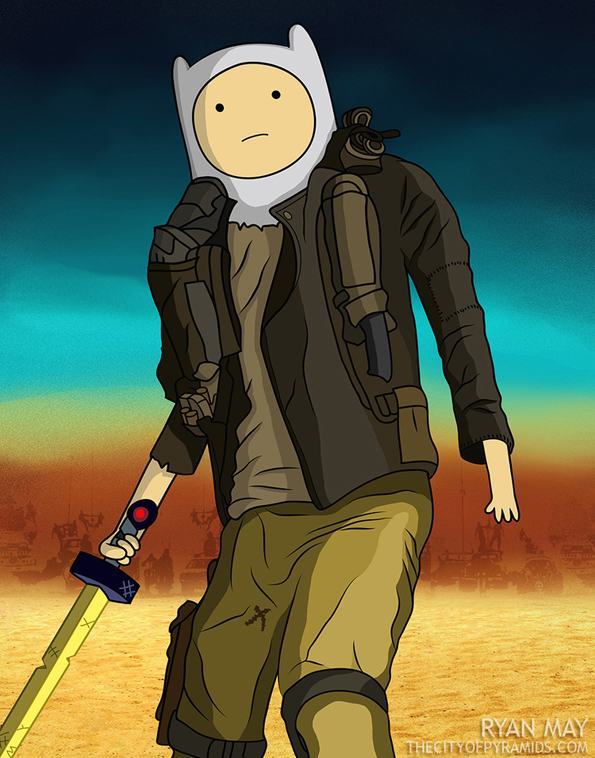 Mad Max And Adventure Time Come Together In This Awesome Mashup (6 pics)