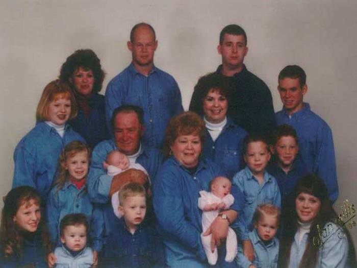 These Family Photos Are A Denim Overload (30 pics)