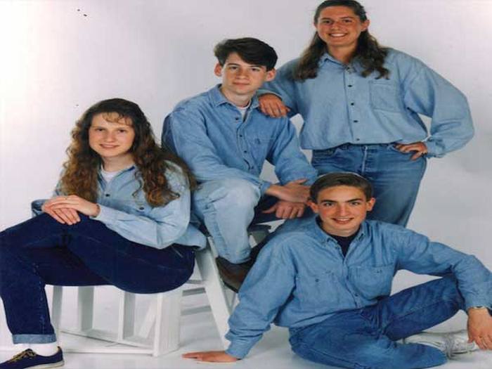 These Family Photos Are A Denim Overload (30 pics)