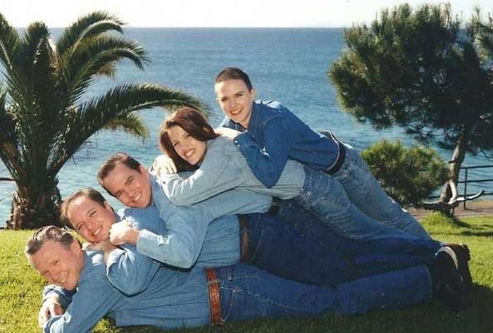 These Family Photos Are A Denim Overload (30 pics)