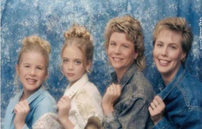 These Family Photos Are A Denim Overload (30 pics)