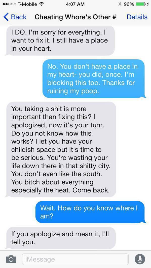 This Guy's Ex Fiance Is A Total Psycho (7 pics)
