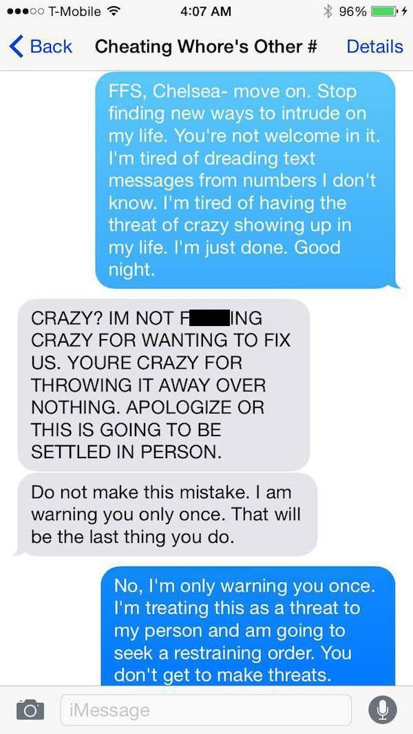 This Guy's Ex Fiance Is A Total Psycho (7 pics)