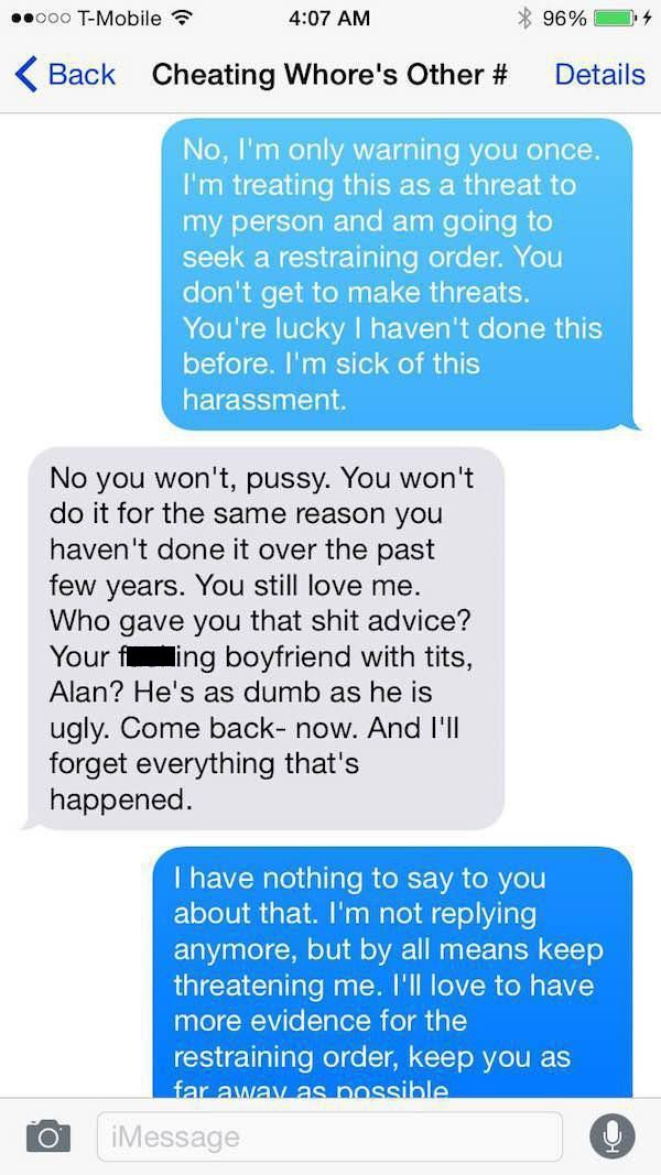 This Guy's Ex Fiance Is A Total Psycho (7 pics)