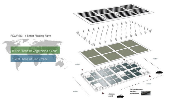 Could This Floating Solar Farm Be The Farm Of The Future? (7 pics)
