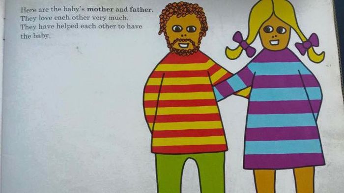 This Graphic Kids Book From 1975 Shows How Babies Are Made (17 pics)