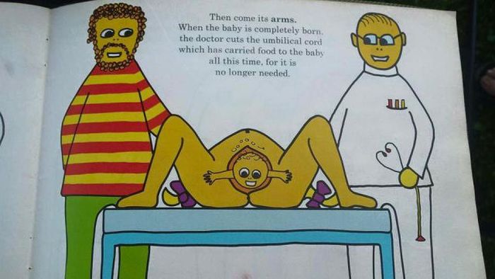 This Graphic Kids Book From 1975 Shows How Babies Are Made (17 pics)