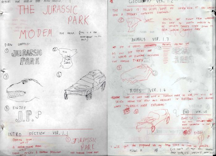 This Kid Wanted To Work At Jurassic Park And He Had It All Figured Out (22 pics)