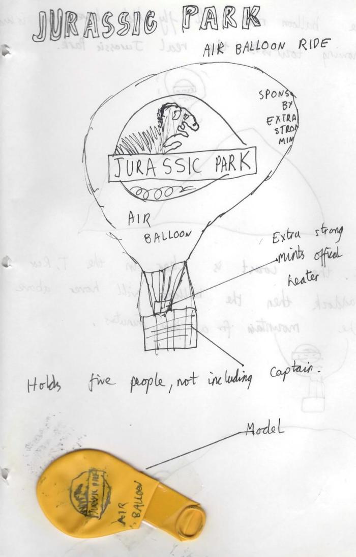 This Kid Wanted To Work At Jurassic Park And He Had It All Figured Out (22 pics)