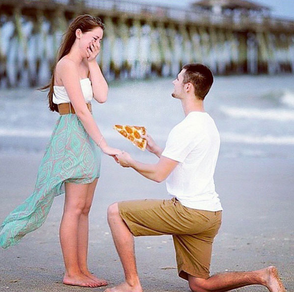 Pizza Proposals Are The Most Romantic Thing Ever (16 pics)