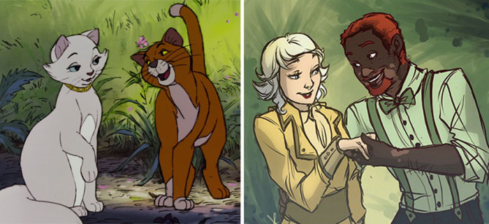 Artist Imagines What Disney Animals Would Look Like If They Were Humans (16 pics)