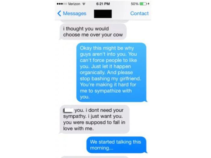 When You Message a New Girl Just Be Careful She Isn’t Bonkers (10 pics)