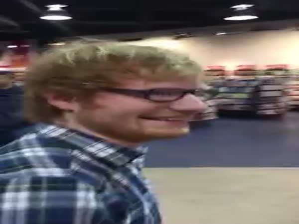 Ed Sheeran Surprises A Fan