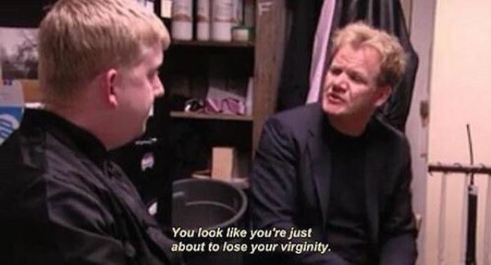 Gordan Ramsay Knows How To Cook Up Some Very Salty Insults (32 pics)